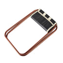 Portable Folding Stool Chair + Carry Bag Outdoor Camping Fishing Beach black