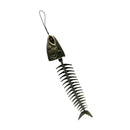 Fishbone Wind Chime Nautical Home Garden Decor Solid Iron Construction