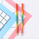 2pcs Rainbow Color Pencil 4 in 1 Colored Drawing Painting Pencils Pen School MO