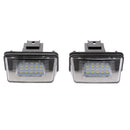 Power Saving LED Number Plate Light Auto Part For Citroen C3 BERLINGO XSARA