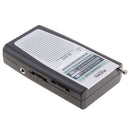 2x Pocket Battery Operated AM / FM Radio Receiver Built in Speaker With 3.5mm