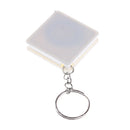 2PCS 1M Retractable Ruler Plastic Portable Mini Tape Measure With Key Chain n3c~