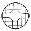 Motorcycle Headlight Cover Universal Retro Metal Headlight Protector Guard Cover