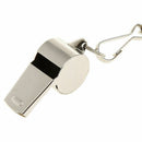 1X Metal Referee Whistle Black Lanyard Emergency Tool Soccer_Sports Footbal G9H9