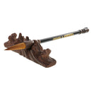 Chinese Brush Rack Brush Pen Holder Natural Wood