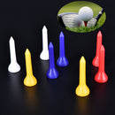 100PCS 36mm Pride Professional Tee Evolution Plastic Performance Golf Tees Z