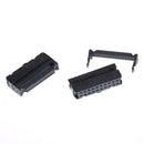 20x 2x10 2.54 Pitch IDC FC-20 Pin Female Wire Header Connector For Flat Cable JR