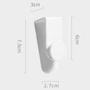 2pcs/set ABS Seamless Kitchen Door Hooks Cabinet Clothes Storage Hanger
