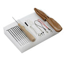 25 Color Wool Felt Needle Tool Set Needle Felt Pad Start DIY Kit Christmas Gift