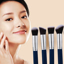 10Pcs Women Fashion Blue Makeup Blush Brush Powder Cosmetic Foundation Brush