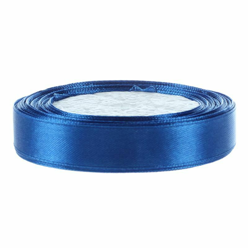1 roll Silk Satin Ribbon 15mm 22 Meters for Wedding Partyï¼ˆRoyal blueï¼‰