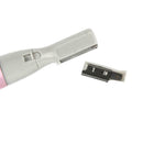 Men Women's Lady Face Hair Electric Eyebrow Trimmer Remover Gift Razor Shav R9E9