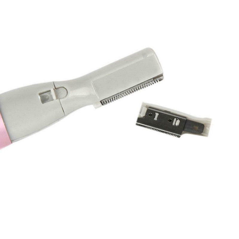 Men Women's Lady Face Hair Electric Eyebrow Trimmer Remover Gift Razor Shav R9E9