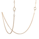 Non-slip Reading Glasses Chain Women Metal Ring Sunglasses Casual Punk Chain Kw