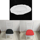 3 Pieces Elastic Chair Seat Cover Simple Easy to Put on for Chair Seat