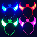 5 Pieces Of Luminous Stereo Devil'S Horns Ear Clips Women'S Headband Horns  Y2L9