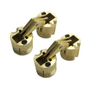 Soft Close Pivot Hinge Cross Hinge Shed Plate One-Word Bucket Copper Hinge YHX
