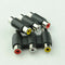 2x Composite 3RCA  AV Audio Video Female To Female Coupler Adapter Joint