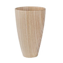 Natural Wooden Water Tea Mug Beer Cup Beer Tankard Groomsmen Cup 13cm Ivory