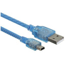 10M USB 2.0 A Male to Mini 5Pin Male Sync Data Charger Extension Cable Lead