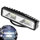 2x 48W 6'' Car Driving Fog Lamp 16LED Spot Beam Bar Off Road Work Light UTE  Ew