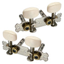 2x Ukulele Tuning Pegs Tuners Machine Heads 2R2L for 4 String Guitar Ukulele