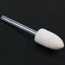 12 Pcs Polishing Buffing Tool 8.5mm Conical Mounted Felt Bobs 3mm Shank