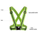 Multi Adjustable Outdoor Safety Visibility Reflective Vest Gear Stripes A