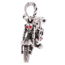 316L Stainless Steel Motorcycle Motorbike Pendant Biker Men's Punk Jewelry
