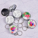 Pocket Portable Metal Pill Box Medicine Tablet Storage Case Vitamin Container3C