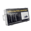 300pc Snap Ring Assortment Retaining Snap Hook Ring Assorted Kit NEW