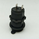 1x Black Dual USB Car Charger Cigarette Lighter Socket Power Adapter Accessories