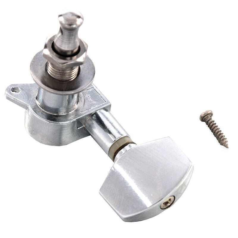 New 6 pcs Chrome Guitar String Tuning Pegs Tuners Machine Heads