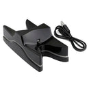 For Playstation 4 LED Charger Dual USB Charging Dock Station Controller
