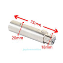 2pcs XLR 3 Pin Male to Female Phase Reversal Adapter Plug Socket Cable Connector