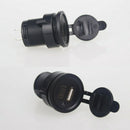 12V Car Boat Caravan USB Cigarette Lighter Socket Splitter Charger Adapter Well