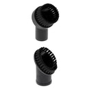 2 Bristle Vacuum Cleaner Dust Brush fit Vacuum of 32mm/1.25" Inner Dia Short