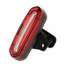 USB Rechargeable COB LED Bicycle Cycling Front/Rear Light Bike Tail Lamp 4 Modes