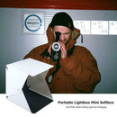 Portable LED Photography Studio Lightbox 20cm Mini Photo Softbox for DSLR