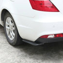 2x445mm Car Rear Bumper Lip Splitter Carbon Fiber Protectors Anti-crash Diffuser