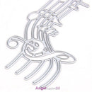 Metal Music Notes Cutting Dies Template DIY Scrapbook Embossing Paper Card