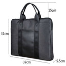 Business Office Men'S Briefcase Practical Simple Large Capacity File Bag Ox