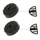 2x Fuel Cap Oil Tank Cap for Stihl MS170 180 Chainsaws Outdoor Power Tools Parts