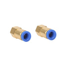 5x Brass Female 12.7mm ID 1/4" NPT Thread Fitting Connector Pneumatic Joint