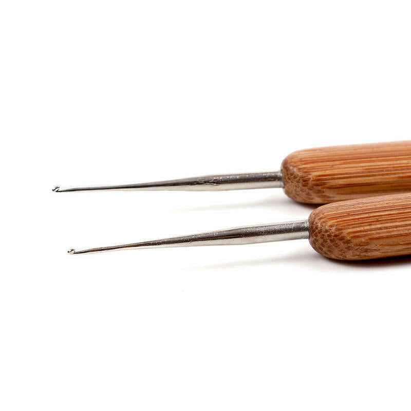 Hair Extension Needle Crochet Hook Braid Tie Weaving Knitting Pulling Wig Tools