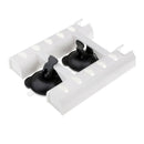 Suction Cup Fishing Rod Holder Boat Marine Tube Rod Rack 2 Tube Holder White