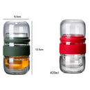 420Ml Portable Tea Infuser Bottle Water Bottle Chinese Tea Strainers Simple