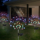 2pcs 90LED Solar Firework Light Outdoor Lawn Garden Lamp (Colorful Light)