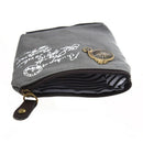 Classic Retro Canvas Purse Wallet Coin Bag Pouch Case Grey hanger