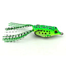 5Pcs Fishing Lures Large Frog Topwater Crankbait Hooks Bass Bait Tackle